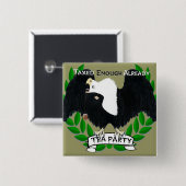 TEAパーティー用品 缶バッジ (正面&裏面)