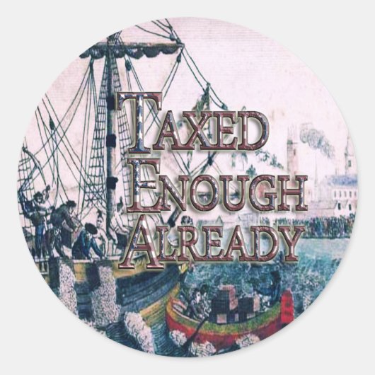 TEAパーティー・サプライへの参加 ラウンドシール (正面)