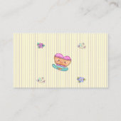 TeaパーティーRSVPカード エンクロージャーカード (裏面)