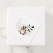 Teaビクトリアン Cupにマウス フェイバータグ (インサイチュ)