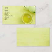 Teaプロファイルカード 名刺 (正面/裏面)