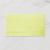 Teaプロファイルカード 名刺 (裏面)