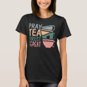 Tea祈 Direct Repeatクラシカル Conversation Tシャツ (正面)