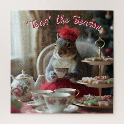 "Tea" シーズン ジグソーパズル (縦)