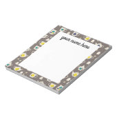 Tea パーソナライズされた Lover Notepad ノートパッド (回転)