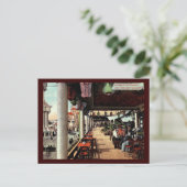 Tea 日本の Garden, Coney Island, NY 1912ヴィンテージ ポストカード (スタンド正面)