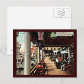 Tea 日本の Garden, Coney Island, NY 1912ヴィンテージ ポストカード (正面/裏面)