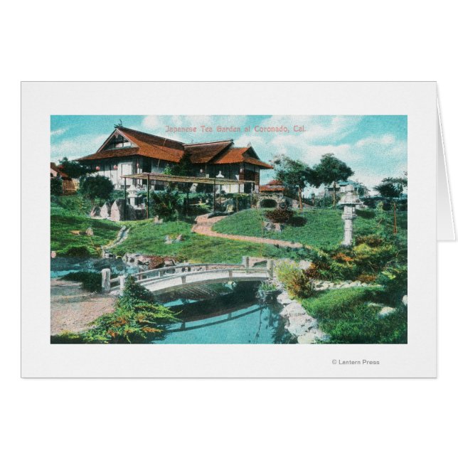 Tea 日本の Garden ViewCoronado（カリフォルニア州） (正面横)