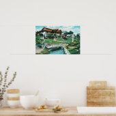Tea 日本の Garden ViewCoronado（カリフォルニア州） ポスター (キッチン)