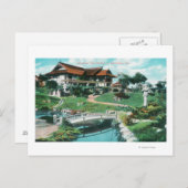 Tea 日本の Garden ViewCoronado（カリフォルニア州） ポストカード (正面/裏面)