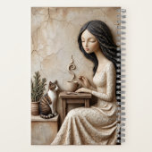Tea and Cat Journal 静かなスタジオ ノートブック (裏面)