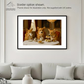 Tea at the Palace - Wall Art Print ポスター