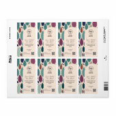 Tea Blend製品ラベル ラベル (フルシート)