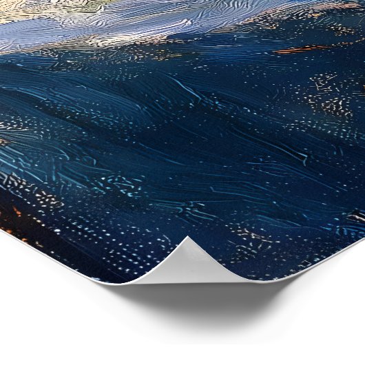 Tea by Sunlit Window with Citrus - Impressionist ポスター (角)