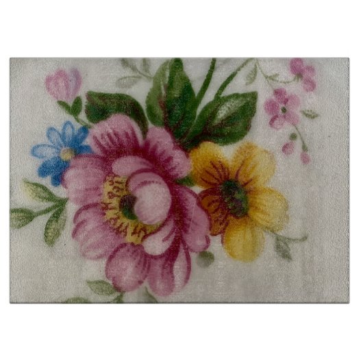 Tea Cup Bouquet  カッティングボード (正面)