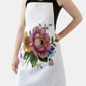 Tea Cup Floral Bouquet  エプロン