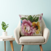 Tea Cup Floral Bouquet クッション (椅子)