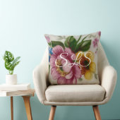 Tea Cup Floral Bouquet クッション (椅子)