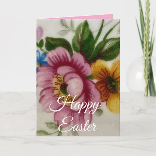 Tea Cup Floral Bouquet シーズンカード (正面)