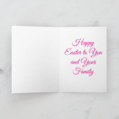 Tea Cup Floral Bouquet シーズンカード (内部)