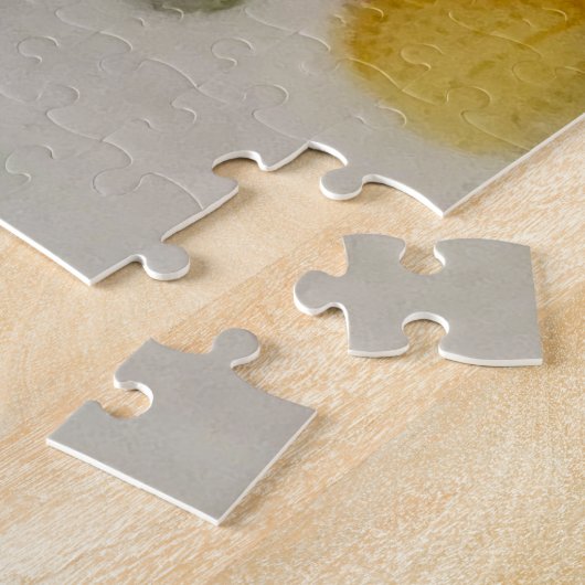 Tea Cup Floral Bouquet ジグソーパズル (側面)