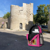 Tea Cup Floral Bouquet  プリントバックパック