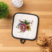 Tea Cup Floral Bouquet  鍋敷き