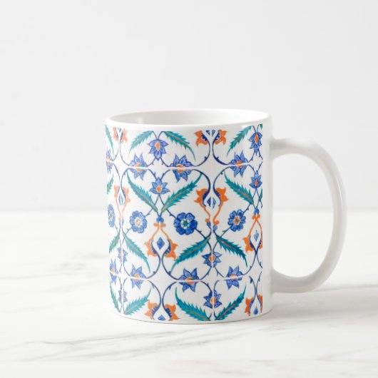 Tea decorated cup コーヒーマグカップ (右)