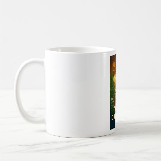 Tea First Drama Never Funny マグ (左)