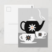 Tea For Two - キッチン ポストカード (正面/裏面)