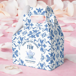 Tea for Two - フラワー 2歳の誕生日パーティー フェイバーボックス
