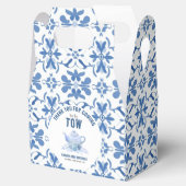 Tea for Two - フラワー 2歳の誕生日パーティー フェイバーボックス (オープン)