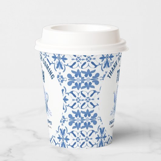 Tea for Two – Floral 2nd Birthday Party 紙コップ (右)