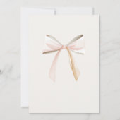 Tea for Two Pastel Birthday Invitation for Girls 招待状 (裏面)