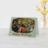 Tea for Two Twenties誕生日・カード カード (黄色い花)