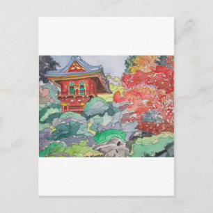 Tea House in San Francisco Water 絵画 Color's ポストカード