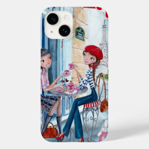 Tea in Paris Girls   Iphone 7ケース Case-Mate iPhone 14ケース