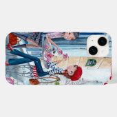 Tea in Paris Girls | Iphone 7ケース Case-Mate iPhoneケース (裏面 (横))