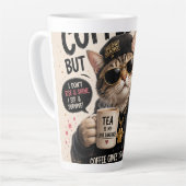 Tea Is My Life ネコママ ラテマグ (左アングル)