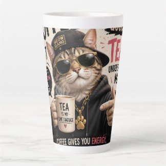 Tea Is My Life ネコママ ラテマグ