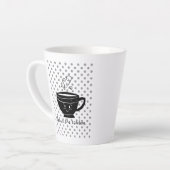 Tea is the solution, tea for every time. カフェラテマグ (左アングル)