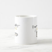Tea Kettle Lover, Illustration Mug Gifts for Tea  コーヒーマグカップ (中央)