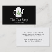 Tea Leaf | ティーポット 名刺 (正面/裏面)