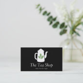Tea Leaf | ティーポット 名刺 (スタンド正面)