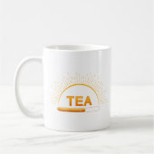 Tea Lover Good Morning Red Mug コーヒーマグカップ (左)