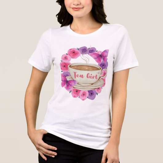 Tea Lover Niche T-Shirt トライブレンドTシャツ (正面)