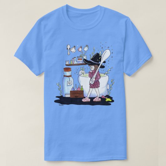 Tea magic tシャツ (デザイン正面)
