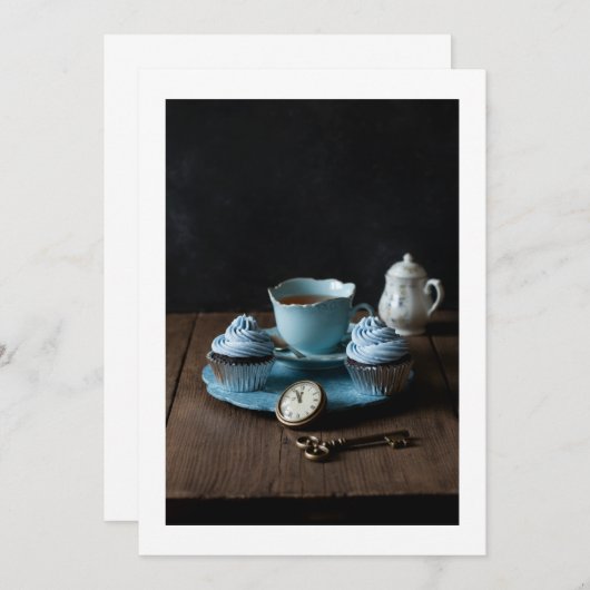 tea moment 招待状 (正面/裏面)