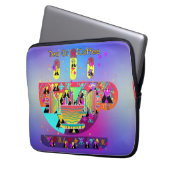 Tea Or Coffee Creative Coffee Cup ラップトップスリーブ (正面左)