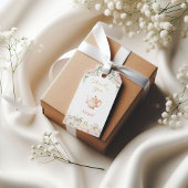 Tea Party Baby Shower ギフトタグ